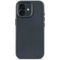 Decoded Leather Backcover iPhone 17 Navy Shadow Schutzhülle