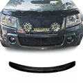 OMAC Motorhaube Deflektor Insektenschutz kompatibel mit Suzuki Grand Vitara 2005-2015 Dunkel
