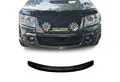 OMAC Lüftungsgitter Motorhaube Deflektor schutz für Suzuki Grand Vitara 2005-2015 Dunkel (1 St), Luftabweiser, Abweiser, Schneeschutz, Langlebig,Einfache Montage