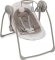 Chicco Babyschaukel Swing & Play mit 5 Schaukelgeschwindigkeiten und Spielleiste für Neugeborene