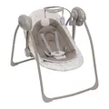 Chicco Swing&Play Elektrische Babyschaukel ab 0 Monaten+, 5 Schaukelgeschwindigkeiten, Beruhigende Melodien, Klappbar, Kompakt und Platzsparend, 2-Fach verstellbare Rückenlehne, ab 0 Monaten
