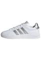 adidas Unisex Kinder Grand Court 3.0 Shoes JUNIOR, FTWR White/Silver met./Silver met., 40 EU