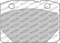 Bremsbeläge FDS96 FERODO RACING für LADA 1200-1600 1200-1500 Kombi TOSCANA NOVA