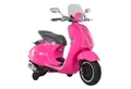 HOMCOM Elektro-Kindermotorrad 6V mit Scheinwerfer, Musik, Vor- und Rückwärtsgang, Trainingsräder, Belastbarkeit 30 kg, (1-tlg), 30 kg belastbar, für 3-6 Jahre Kinder, Rosa