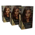 3 x L'Oréal Preference 5.3 Virginia Helles Goldbraun