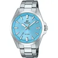 Casio EFV-100D-2BVUEF Herrenuhr Edifice 42mm 10ATM - Silber/Blau