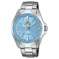 Casio EFV-100D-2BVUEF Edifice Herrenuhr Stahl/Hellblau