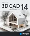 Ashampoo 3D CAD Architecture 14 – Leistungsstarke 2D/3D-CAD-Software für Hausplanung, Grundrisse und Architekturdesign | 1 Gerät | 1 Benutzer | PC Aktivierungscode per Product Key Card