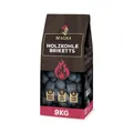 Magna Premium Holzkohlebriketts - 9 KG - Grillbriketts, Grillketts, Briketts - für Holzkohle-Grill, Smoker, Grill, Kohlegrill, Dutch Oven…