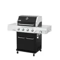 Nexgrill Gasgrill "Gourmet Pro" mit Seitenkochfeld, silber / schwarz, 4+1 Brenner