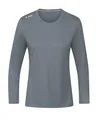 JAKO Damen Longsleeve Run 2.0, Steingrau, 42