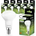 LUMILED LED Lampen E14 R50 6W Leuchtmittel ersetzt 50W 6 Stück 540lm 4000K Neutralweiß 120° 230V Lichtquelle LEDs Lampe