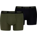 PUMA Herren Unterhose MEN EVERYDAY BASIC BOXER 2P