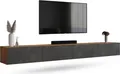 WEST TV Schrank 280 cm Fernsehtisch Sideboard, hängend oder stehend TV Möbel