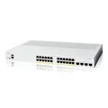 Cisco Catalyst 1200-24P-4G-Smart-Switch, 24-Port-GE, PoE, 4 x 1-GE-SFP, eingeschränkter Lebenszeitschutz (C1200-24P-4G)