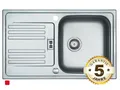 FRANKE EUROFORM EFX 614-78 Edelstahl Spüle mit Excenter (Art.Nr. 1010024026)