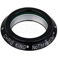 Chris King Bearing Cap NoThreadSet, GripLock, 1 1/8", Bold, black