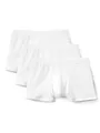 CALIDA Natural Benefit Boxershorts Herren, im 3er-Pack, weicher Elastikbund Weiss 58-60