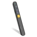 NORWII Wireless Presenter mit 100M, 2.4GHZ Powerpoint Fernbedienung Presenter, Präsentation Laserpointer für PPT/Keynote/Prezi/Google Slides/Mac OS (Schwarz-N29)