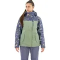 Roxy Jetty Bloc Jacke Grün,Blau S Frau Grün,Blau S - S