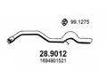 ASSO Abgasrohr 289012 hinten für Mercedes