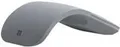 Microsoft Surface Arc Maus - Maus - optisch - 2 Tasten - kabellos - Bluetooth 4,1 - Hellgrau - kommerziell (FHD-00006)