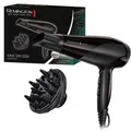 Remington Ionic Dry D3198 Haartrockner, schwarz, 2200 W, mit Ionenfunktion