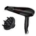 Remington Haartrockner Ionen [leicht, Diffusor & Stylingdüse] schwarz (2200W