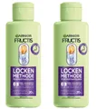 ✅ Garnier Fructis Locken Methode Pre Shampoo Feuchtigkeit Haarpflege 2x 200ml ✅