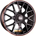 MAM GT1 palladium lip polish 9.5x19 ET42 - LK5/112 ML66.6 Alufelge grau