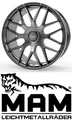 4x MAM GT1 9,5x19 5/112,0 ET42 Palladium Lip Polish