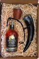 Original Wikinger Nydam 30% 0,5 l Honiglikör Met Horn Ständer Ton Geschenkkarton