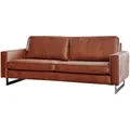 SOFA VILNIUS Braun Lederfaserstoff