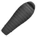 Mumienschlafsack Norskskin Ultralight 205 Grau Koppelbar Extrem - 6°C (Reißverschluss Links)