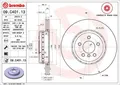 2x Bremsscheibe hinten Brembo 09C40113 für BMW