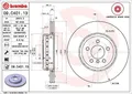 2x BREMBO Bremsscheibe Hinterachse für BMW