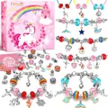 Einhorn Geschenkset für Mädchen 5-12 Jahre - DIY Armbänder Selber Machen
