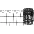 Floraworld Knotengeflecht-Zaun 10 m x 40 cm anthrazit - Grau