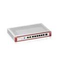 Zyxel USGFLEX200HP ZyWALL Hochgeschwindigkeits-Cybersicherheits-Firewall | Nur Hardware | 2x Multi-Gig 2.5G (1x PoE+) | VPN | Business Class | Bis zu 100 Benutzer | Nebula Cloud