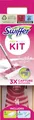 Swiffer Bodenwischer Starterset 1 Bodenstab + 8 trockene Bodentücher + 3 Nass