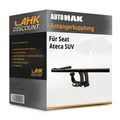Für Seat Ateca SUV 06.2016-07.2023 AUTO HAK Anhängekupplung abnehmbar AHK