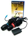 Bundle Singstar Legends Mikrofone rot blau Adapter PlayStation 2 PS2