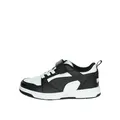 Puma Unisex Kinder Rebound V6 Lo Ac+ Ps Sneaker, Puma White Puma Black, 33 EU