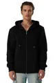 Smith & Solo Hoodie Herren Reißverschluss – Sweatjacke Kapuzenjacke Zipper Kapuzenpullover Hoodies Männer Kapuzenpulli Regular Fit (Schwarz M)
