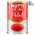 8x Mutti Pomodori Pelati bestern geschälte Tomaten sauce aus Italien dose 400g