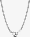 Pandora Moments Gliederhalskette mit Nieten 392451C00-45 Damenhalskette