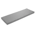 sleepling Bankauflage 150x50 cm hellgrau, Sitzkissen Outdoor & Indoor, Bankpolster, Bezug waschbar, Unterseite Antirutsch, Made in EU