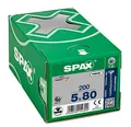 SPAX Senkkopf T20 Teilgewinde, 5x80, WIROX, 4CUT, 200 Stk