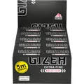 Gizeh Extra Fine Rolls Slim 5m Länge Endlospapier 2 Boxen (40 Rolls)