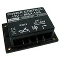 Kemo M063N Dimmer 12 - 48 V/AC, max. 10 A. Stufenlose Regelung 12 V/AC Wechselspannungsmotoren, Glühlampen, Heizungen, Trafos. Für ohmsche und induktive Lasten